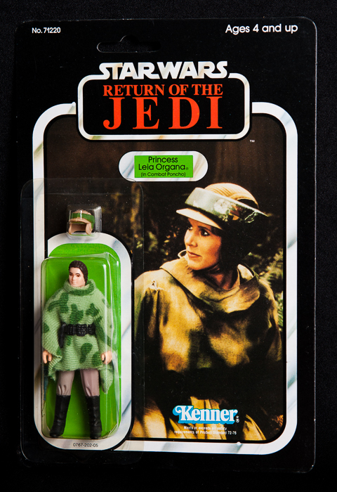 Princess Leia Organa - Combat Poncho - Return of The Jedi Card - 77 Back